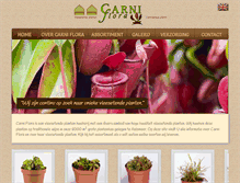 Tablet Screenshot of carniflora.nl